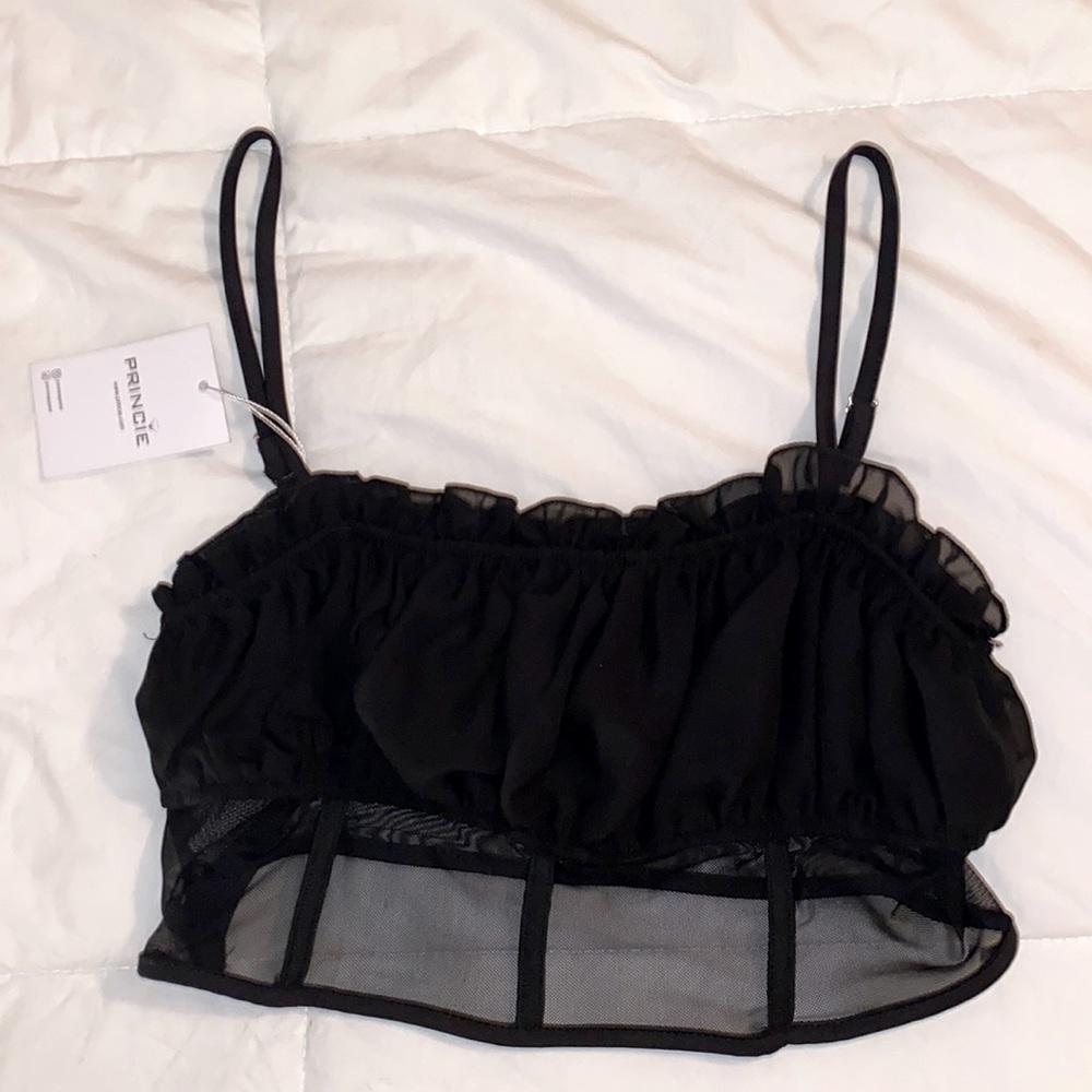 Mesh- Crop top from Princie